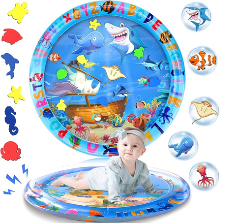 Alfombra Inflable Infantil Redonda 1m