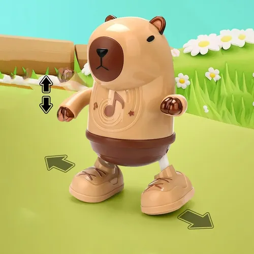 Juguete Capibara con Luces Baila Canta (no incluye pilas)
