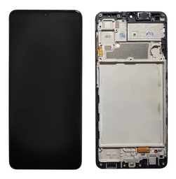 [504193] Modulo Samsung A22 4G con marco negro (ORIG Premium)