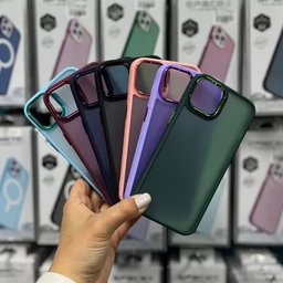[104930] Tpu Rigido Space II Iphone 12 Pro Max Rosa