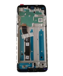 [504364] Modulo Motorola Moto G9 Plus con marco negro (ORIG)