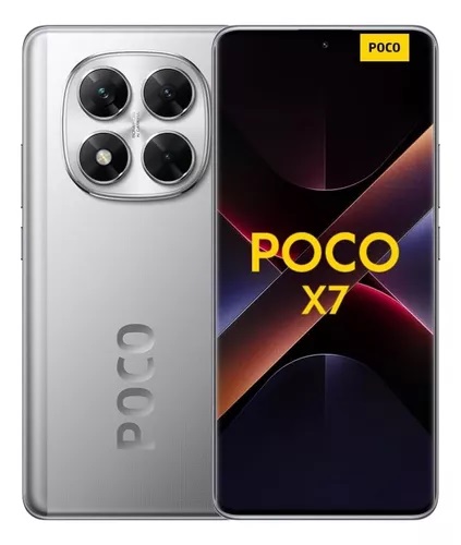[6932554404956 1179965] Celular Xiaomi Poco X7 12gb 512gb 4K (Plateado)