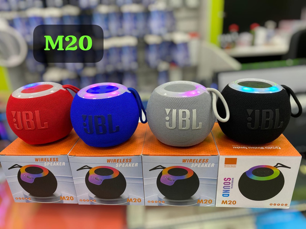 [504631] Parlante Portatil Bluetooth JBL M20 Gris (Replica)