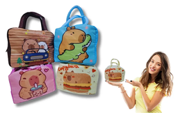 [KP-2808] Bolso Lunchera Termica Capibara (22x18x10cm)
