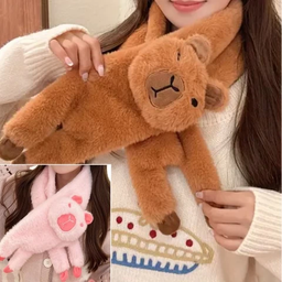[504748] Bufanda Infantil Capibara