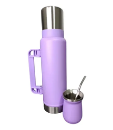 [504685] Combo Termo + Mate (260ml) Classic 1.3L Lila