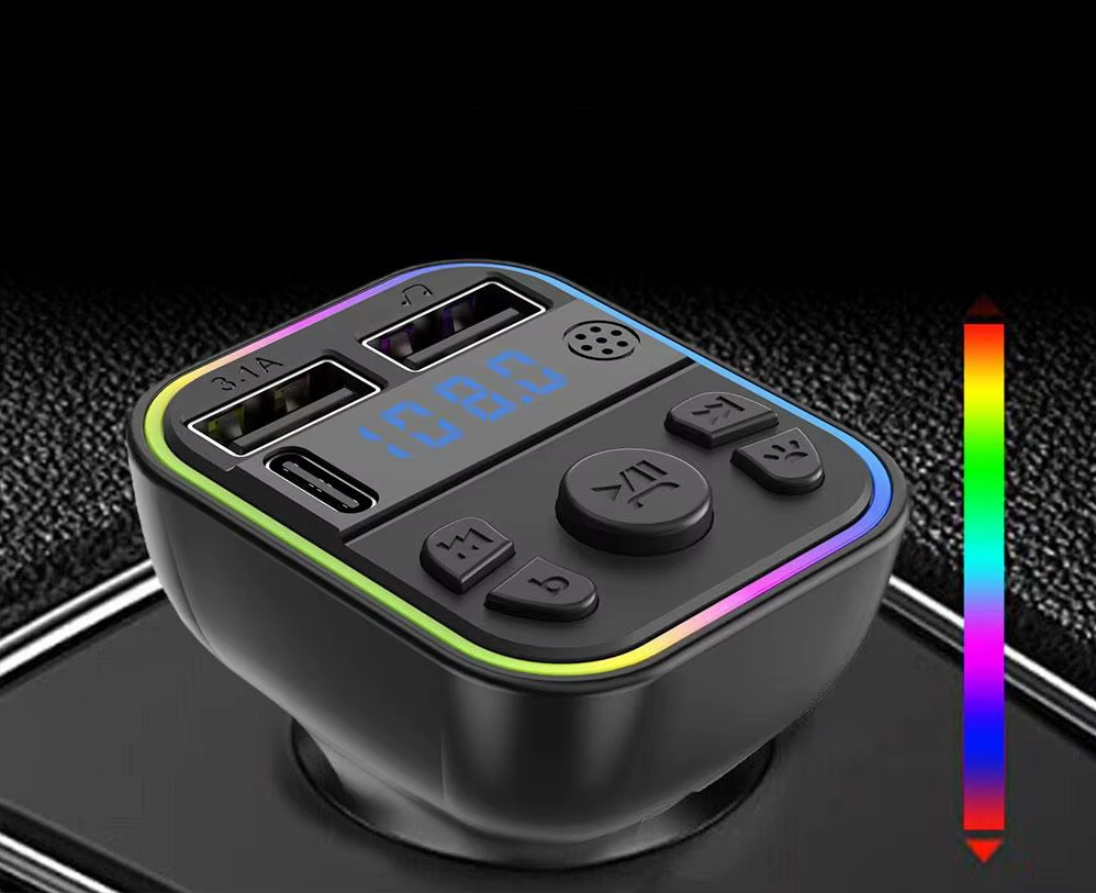 [504691] Transmisor FM BT Cargador 2 Usb A + PD 12/24v 3.1A G39