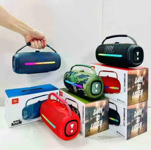 [504861] Parlante Portatil Bluetooth JBL Pro 7 Negro (Replica)