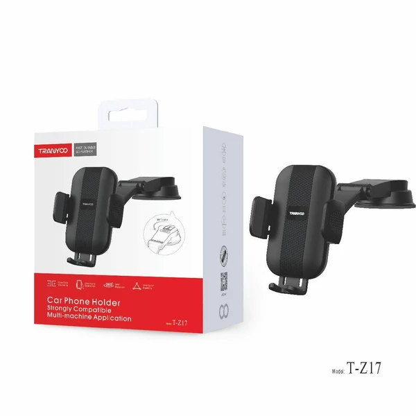 [6970791126859] Soporte Universal de Celular o GPS 360° Sopapa Articulado Tranyoo T-Z17