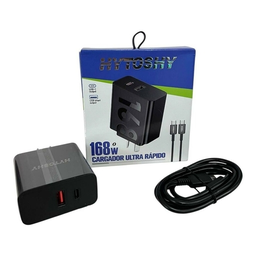 [HY-90W] Kit Cargador 2 en 1 Tipo C Carga Rapida Usb A + PD 168W Hytoshy